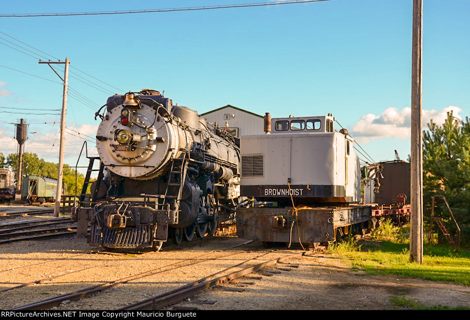 Chicago Burlington & Quincy 4-6-4 Steam Locomotive